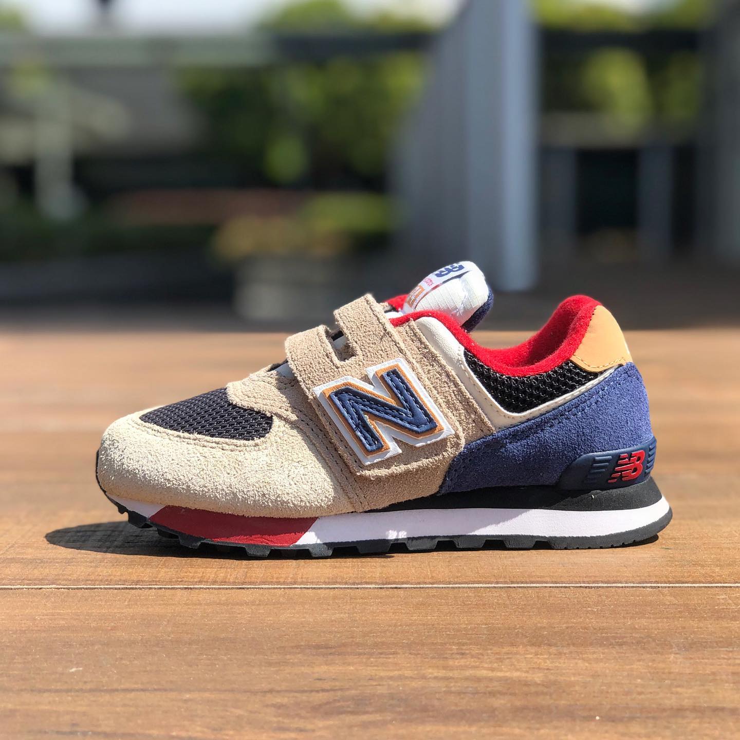 NEW BALANCE INFANTS IV574LC1 VELCRO leftfoot