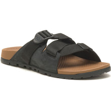 Load image into Gallery viewer, CHACO Lowdown Leather Slides Black Jch109412  Women (LF)