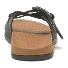Load image into Gallery viewer, CHACO Lowdown Leather Slides Black Jch109412  Women (LF)
