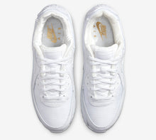 Load image into Gallery viewer, NIKE W Air Max 90 Premium Lucky Charms DH0569 100 White Metallic Gold Womens (LF)