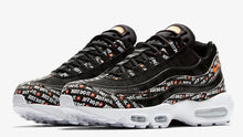 Load image into Gallery viewer, NIKE AIR MAX 95 SE AV6246 001 JUST DO IT BLACK