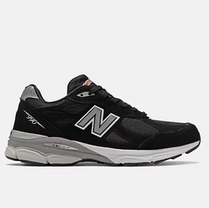 New balance 990 black silver Clearance