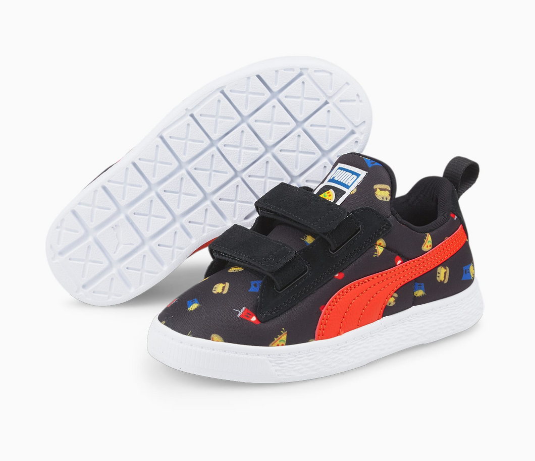 PUMA SUEDE LIGHT FLEX FOODIES V INFANT 383147 01 leftfoot