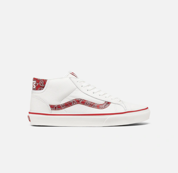 Red vans 2025 low top