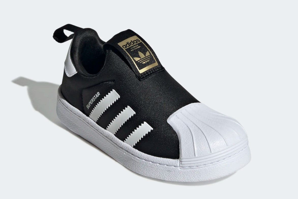Leftfoot adidas Superstar 360 C Black/White/Gold Metallic