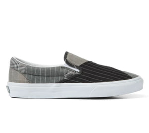 VANS Classic Slip on Patchwork  Conference Call Suiting Grey Unisex (LF)