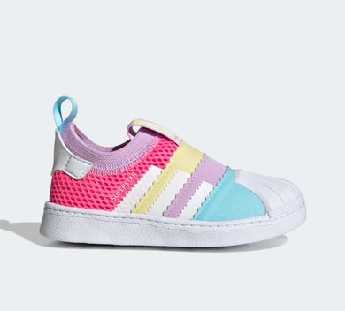 adidas Superstar 360 2.0 Infant GY9197 Bliss Lilac Cloud White Bliss Blue (LF)