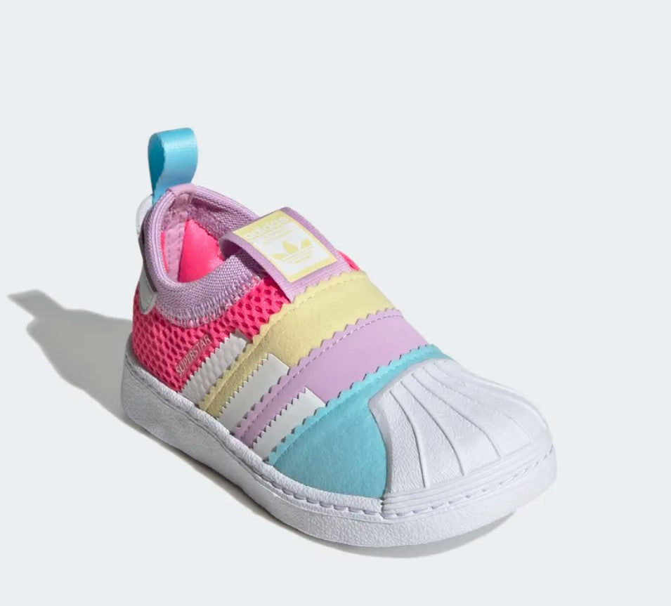 adidas Superstar 360 2.0 Infant GY9197 Bliss Lilac Cloud White Bliss Blue  (LF)