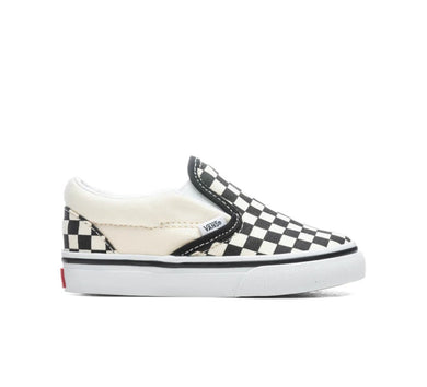 VANS Toddlers Slip on Checkerboard Blk & Wht Checkerboard / White (LF WH)