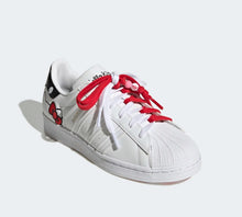 Load image into Gallery viewer, adidas Superstar X Hello Kitty GW7168 Womens White Bliss Pink (LF)