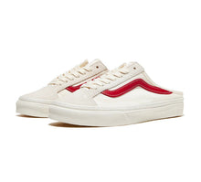 Load image into Gallery viewer, VANS Style 36 Mule Marshmallow/Racing Red Unisex (LF)