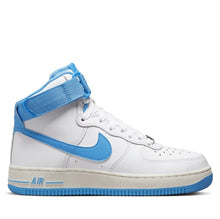 Load image into Gallery viewer, NIKE Womens Air Force 1 High OG QS White University Blue Sail DX3805 100 (LF)