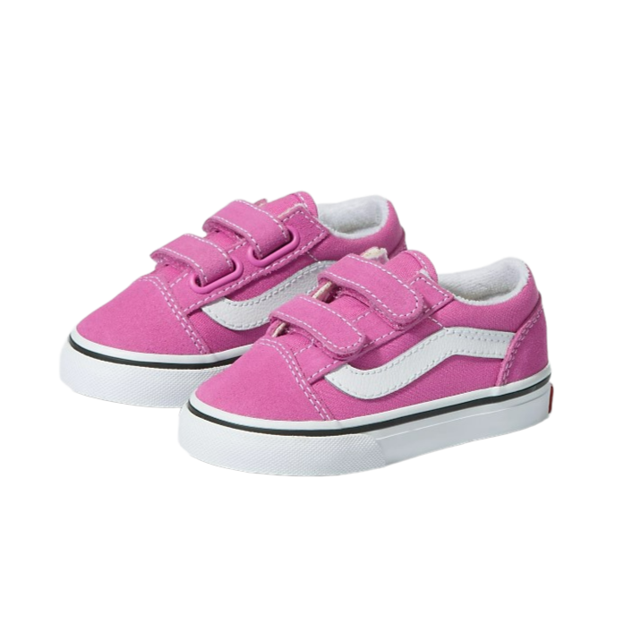 VANS Old Skool V Color Theory Fiji Flower Toddler LF leftfoot