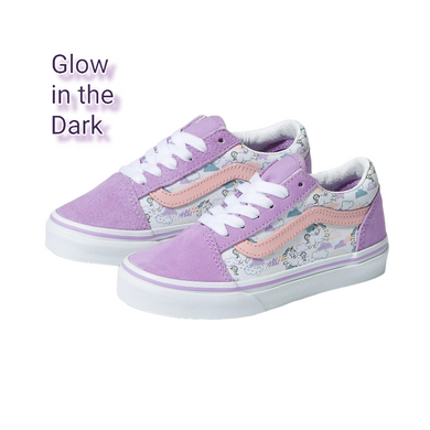 VANS Old Skool Mythical Glow Sheer Lilac Kids Glow In The Dark (LF)