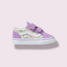 Load image into Gallery viewer, VANS Old Skool V Mythical Glow Sheer Lilac Toddlers (LF)