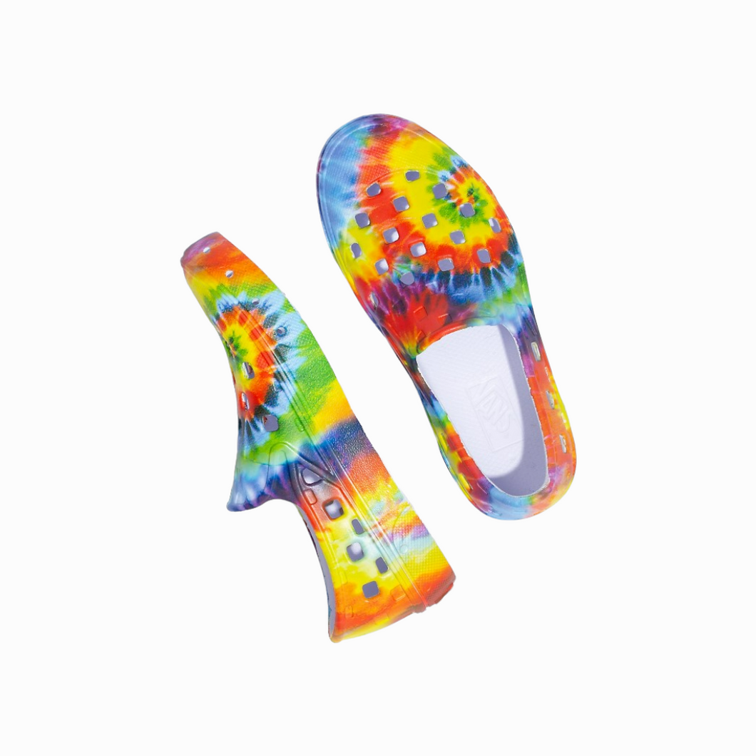 Rainbow sole 2025 slip on vans
