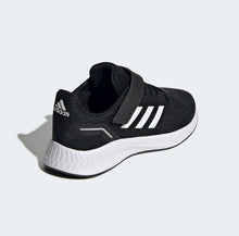 Load image into Gallery viewer, adidas RunFalcon 2.0 EL Kids GX3530 Black White (LF)