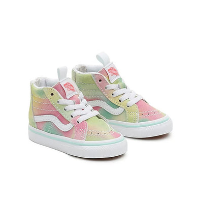 VANS Sk8 Hi Zip Rainbow Suede Toddlers (LF)