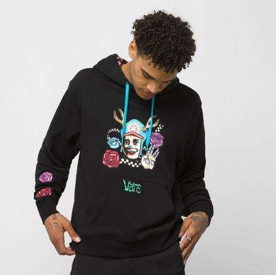 VANS X ONE PIECE COOKIE! Fleece Pullover Hoodie Unisex (LF)