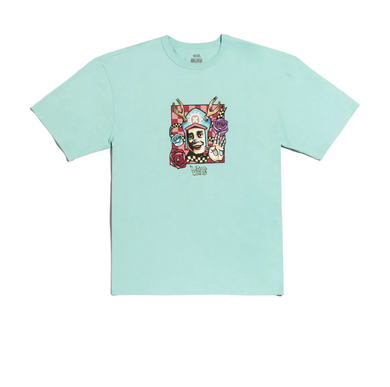 VANS X ONE PIECE COOKIE! T-SHIRT Aqua Sky Unisex (LF)