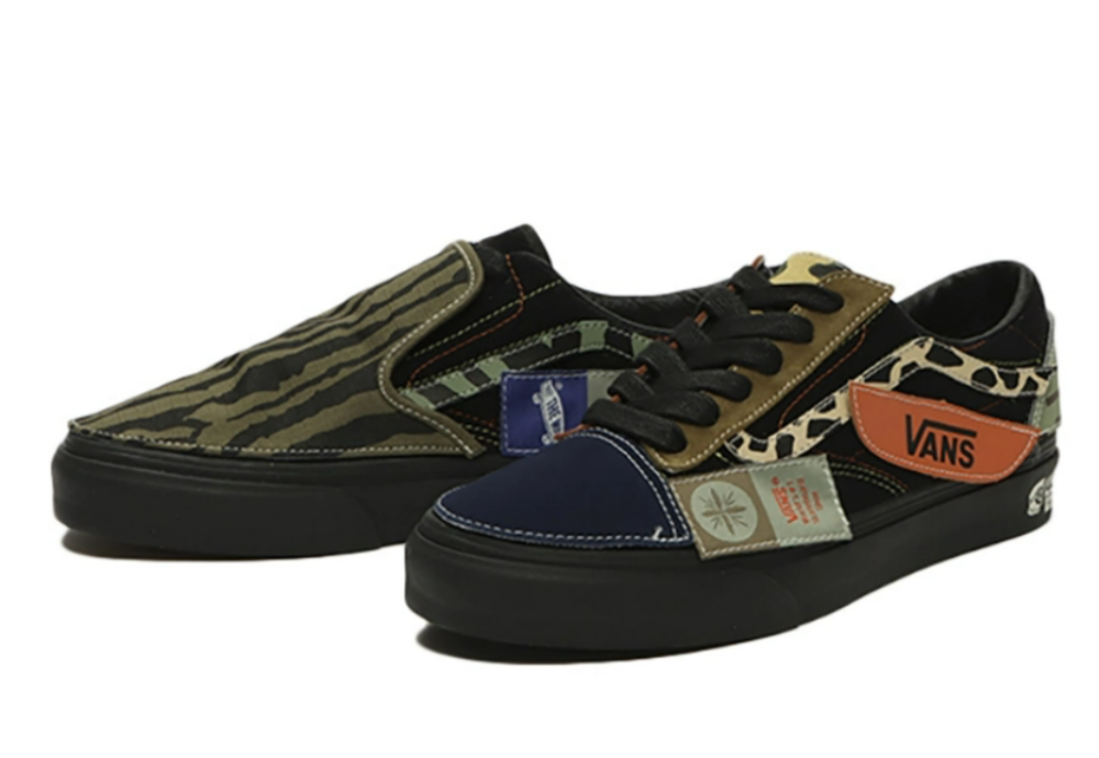コラボ TAKA HAYASHI×VANS VAULT TH DIY LO VLT LX スニーカー Vans Vault x Taka Hayashi DIY Low VLT LX - Black – Feature