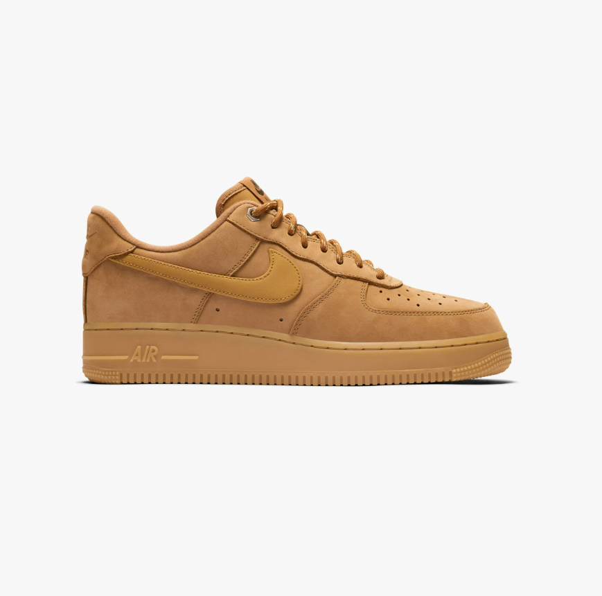 Air force 1 wheat low best sale top