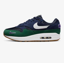 Load image into Gallery viewer, NIKE Womens Air Max 1 87 QS DV3887 400 Obsidian White Navy (LF)