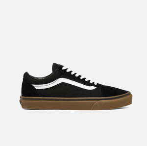 All white vans gum 2025 sole