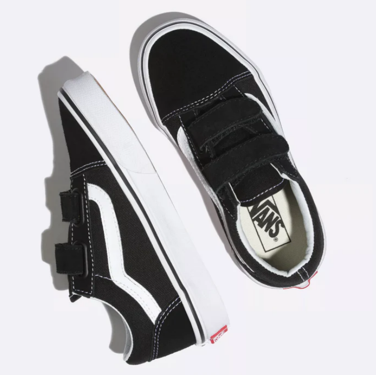 Vans old skool outlet v black true white