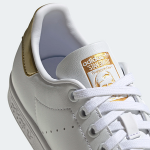 adidas Stan Smith Womens G58184 White Metallic Gold (LF)