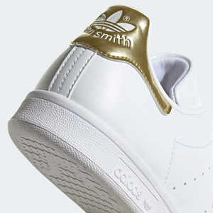 adidas Stan Smith Womens G58184 White Metallic Gold (LF)