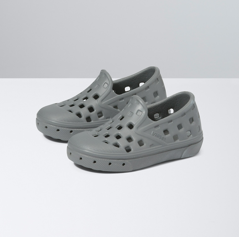 VANS Slip On Trk Frost Gray Toddlers LF