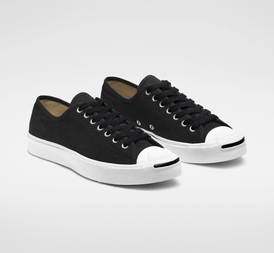 CONVERSE Jack Purcell Gold Standard Canvas Ox Black Unisex 164056C