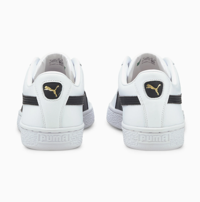 Puma basket 2025 white black