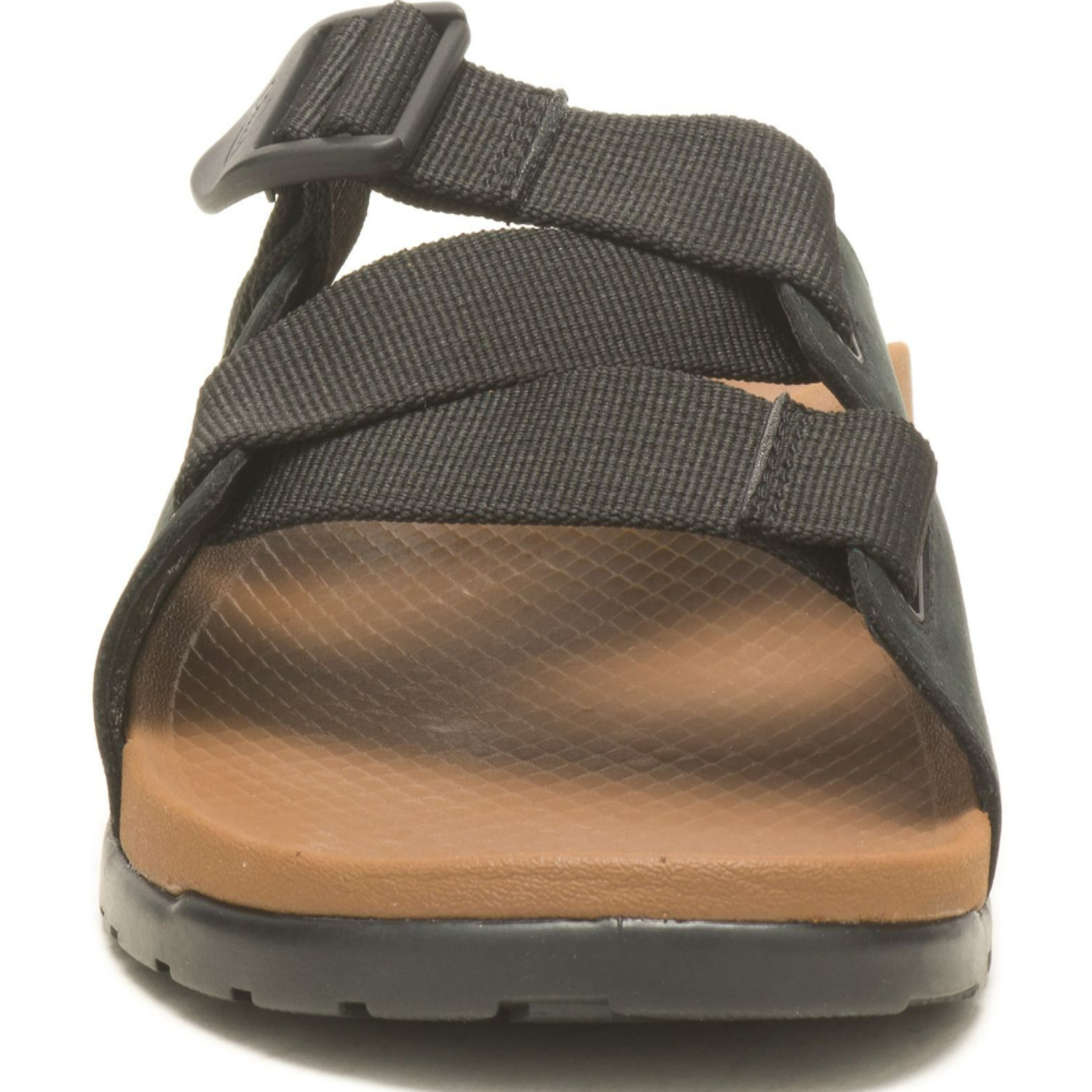 CHACO Lowdown Leather Sandals Black Men JCH108619 LF leftfoot