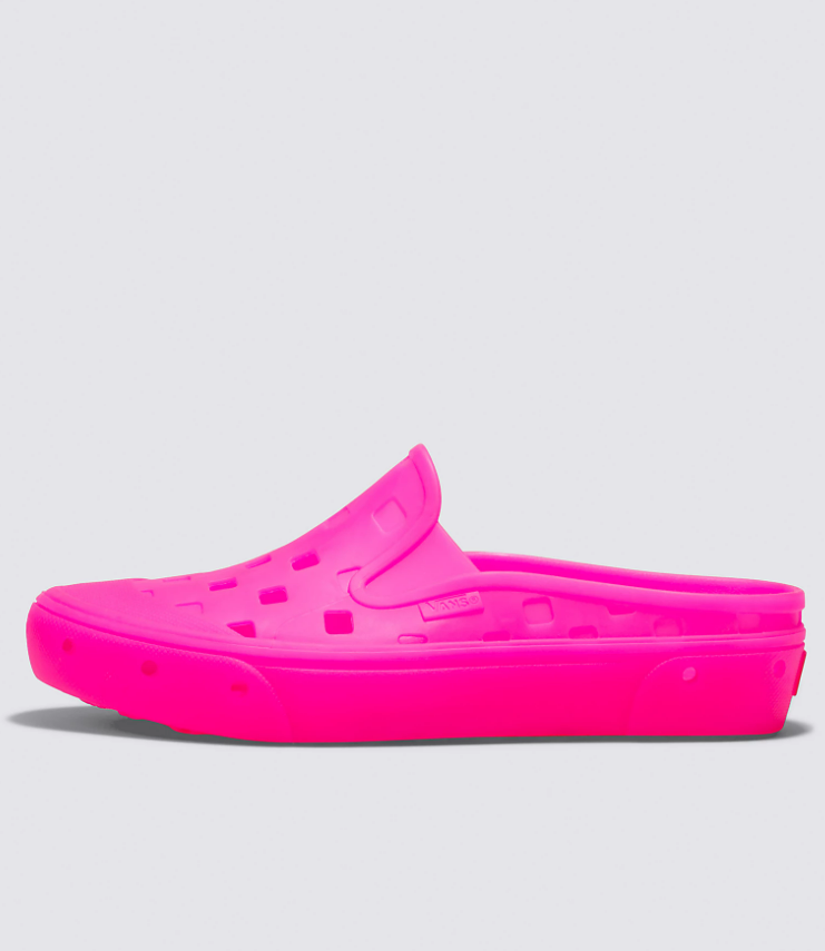 White vans pink on sale sole