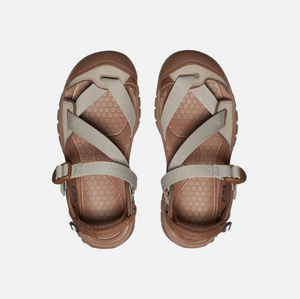 KEEN Zerraport II Plaza taupe / Bison 1027147 Women's Sandals (LF)