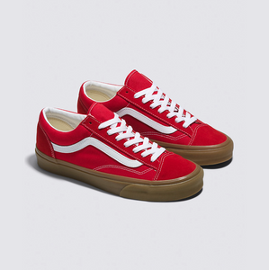 Red van best sale shoes