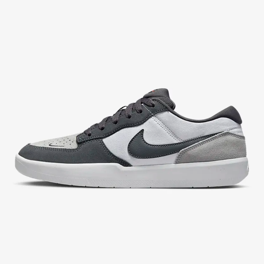 NIKE SB FORCE 58 Dark Grey White Wolf Grey DV5477 001 Unisex (LF ...