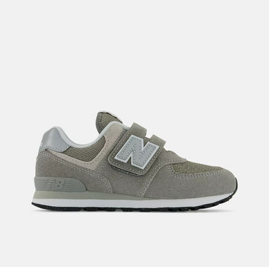 NEW BALANCE PV574EVG Grey Velcro Kids (LF)