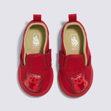 VANS X Haribo Slip On V Red Goldbear Toddler (LF)