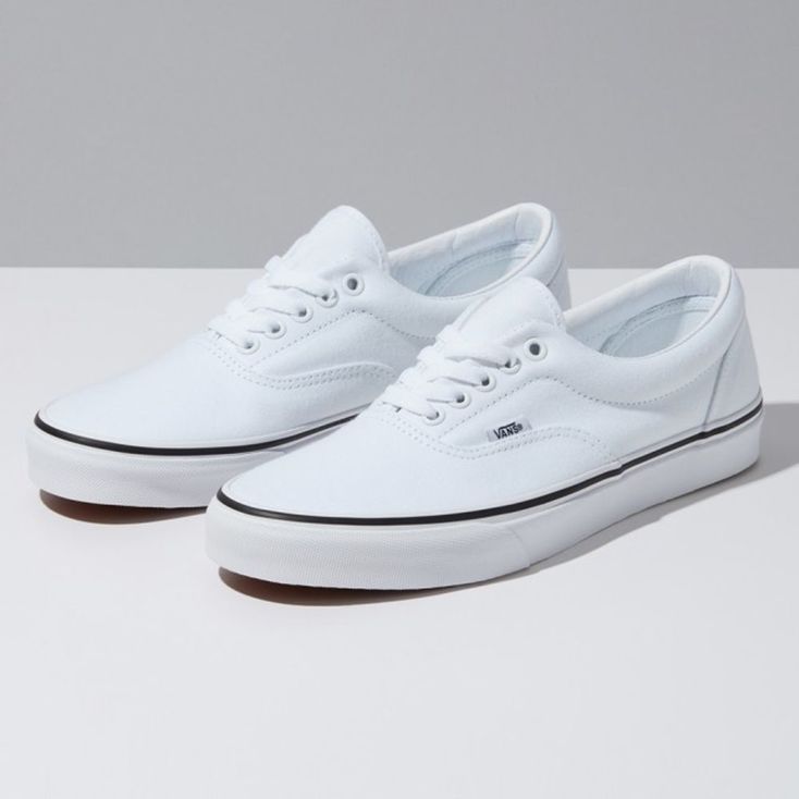 White leather era vans Clearance