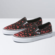 Load image into Gallery viewer, VANS VALENTINES HEARTS CLASSIC SLIP-ON