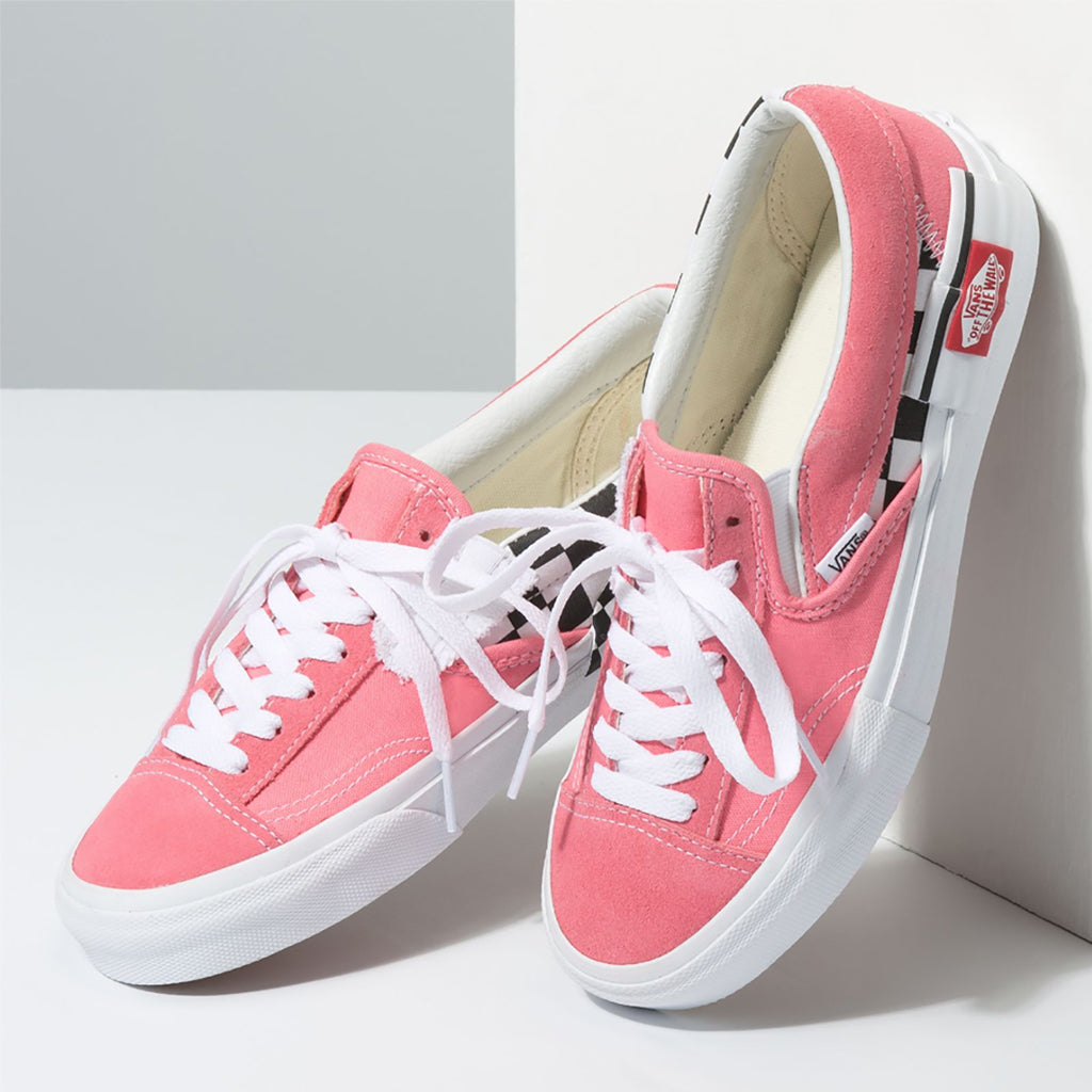 VANS CLASSIC SLIP ON CAP CHECKERBOARD STRAWBERRY