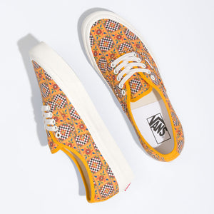VANS AUTHENTIC 44 DX ANAHEIM FACTORY TILE CHECKERBOARD YELLOW
