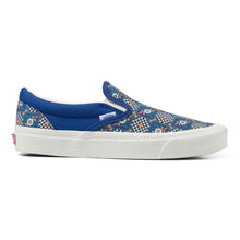 Load image into Gallery viewer, VANS CLASSIC SLIP ON 98 DX ANAHEIM FACTORY BLUE TILE CHECKERBOARD