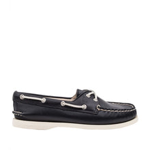 Load image into Gallery viewer, SPERRY WOMEN AUTHENTIC ORIGINAL BLACK SUPERSOFT LTHR