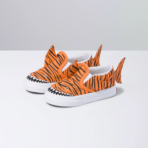 VANS TODDLERS SLIP ON V TIGER SHARK