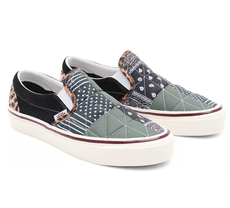 VANS CLASSIC SLIP ON 9 ANAHEIM FACTORY QUILTED MIX