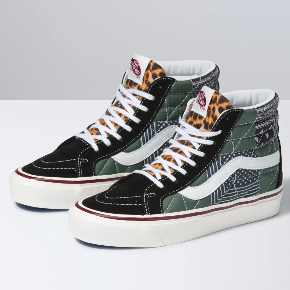 VANS SK8 HI 38 DX PW ANAHEIM FACTORY QUILTED MIX